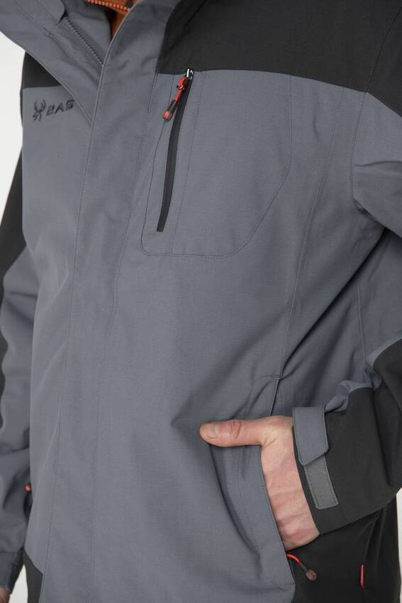 2AS Elbruz 3in1 Erkek Ceket Grey