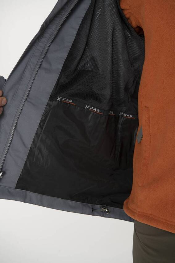 2AS Elbruz 3in1 Erkek Ceket Grey