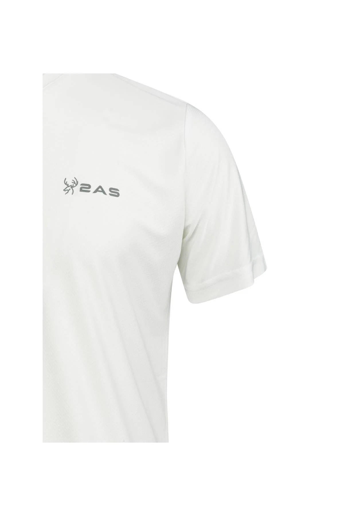 2AS Elba V Yaka T-shirt Beyaz - 2