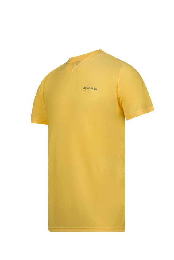 Elba V Yaka Sarı T-Shirt - 2