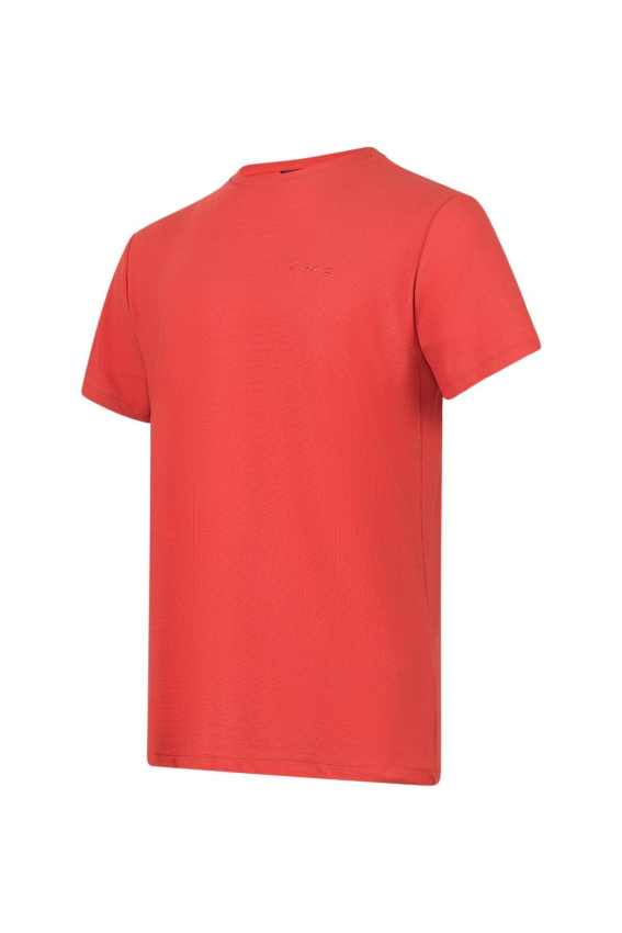 Kalei Sıfır Yaka Kırmızı T-Shirt - 2