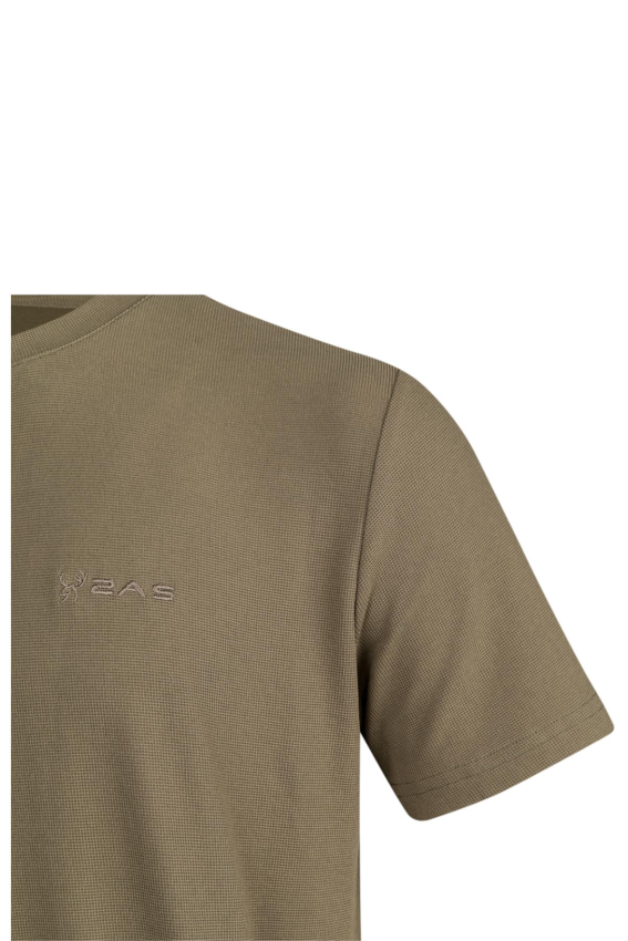 Kalei Sıfır Yaka Toprak T-Shirt - 3