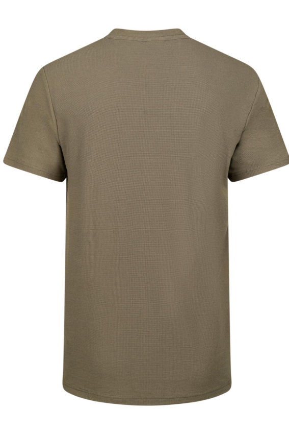 Kalei Sıfır Yaka Toprak T-Shirt - 4