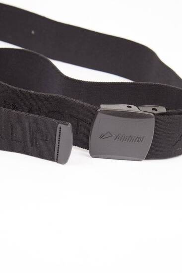 Alpinist Stretch Webbing Kemer Siyah - Thumbnail