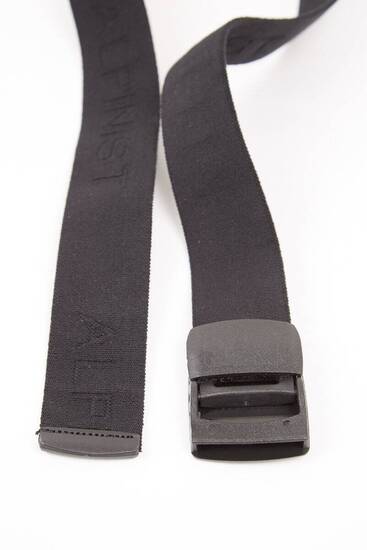 Alpinist Stretch Webbing Kemer Siyah - Thumbnail