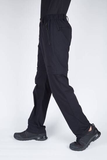 Alpinist Rogue Erkek Convertible Pantolon Siyah - Thumbnail