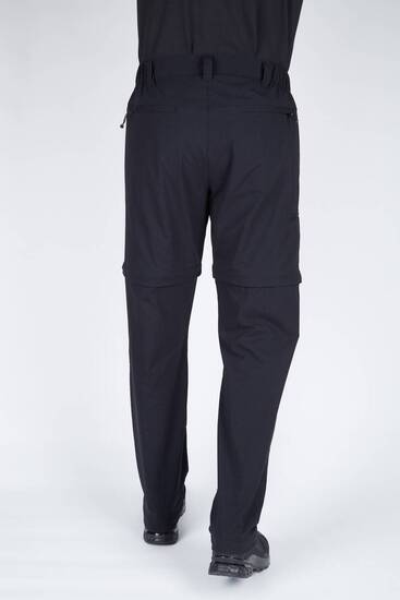 Alpinist Rogue Erkek Convertible Pantolon Siyah - Thumbnail