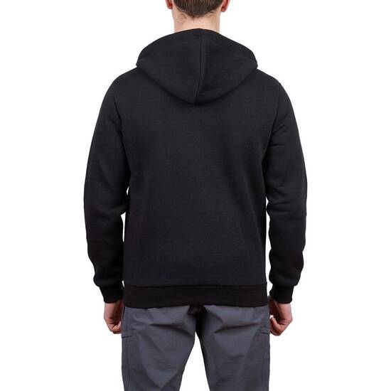 Alpinist Covert Tam Fermuarlı Erkek Sweatshirt Siyah - Thumbnail