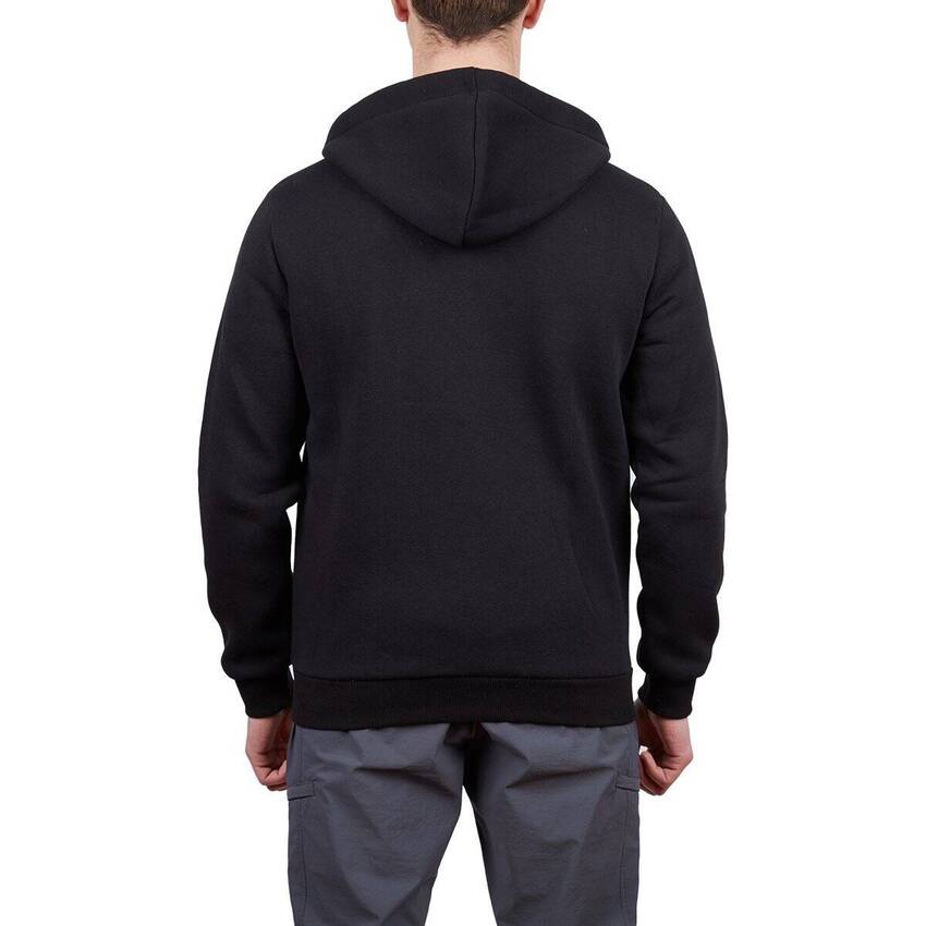 Alpinist Covert Tam Fermuarlı Erkek Sweatshirt Siyah - 4