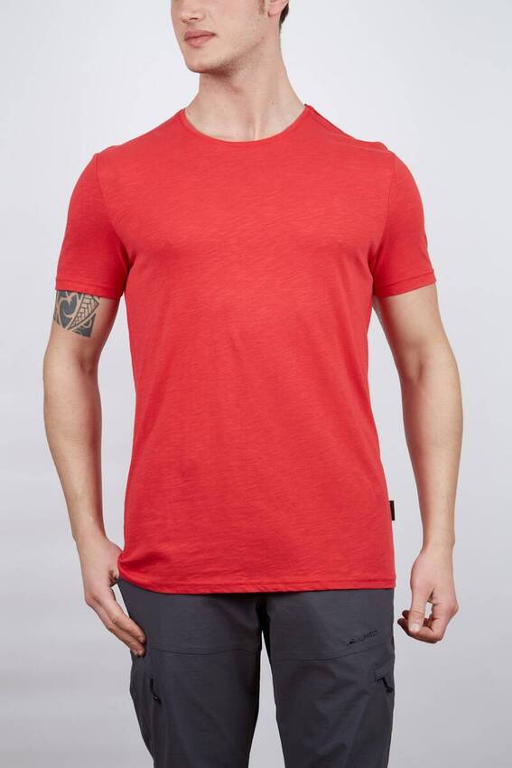 Alpinist Albino Basic T-Shirt kırmızı