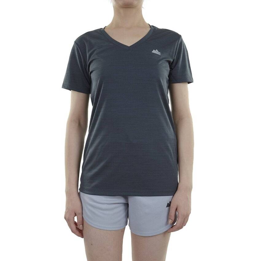 Alpinist Knockout Ultra Dry Kadın T-Shirt Antrasit - 1