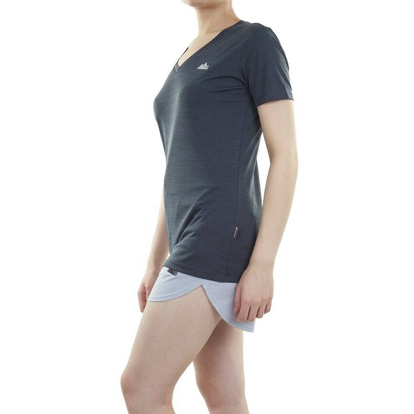 Alpinist Knockout Ultra Dry Kadın T-Shirt Antrasit - 2