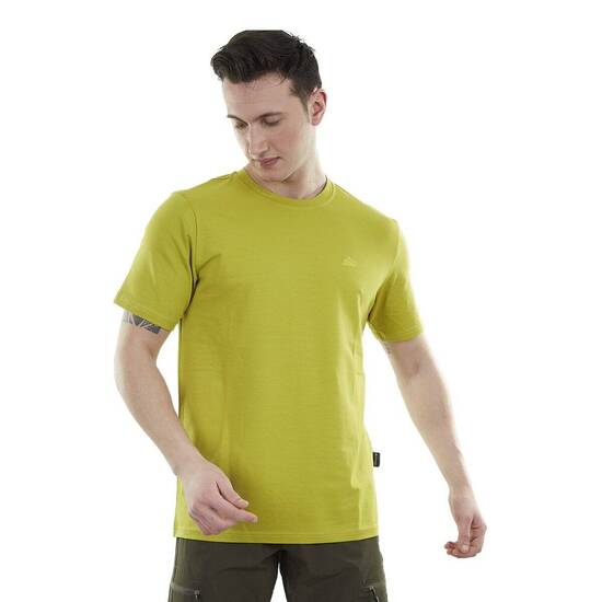 Alpinist Lucid Erkek T-shirt Limon Yeşili - Thumbnail