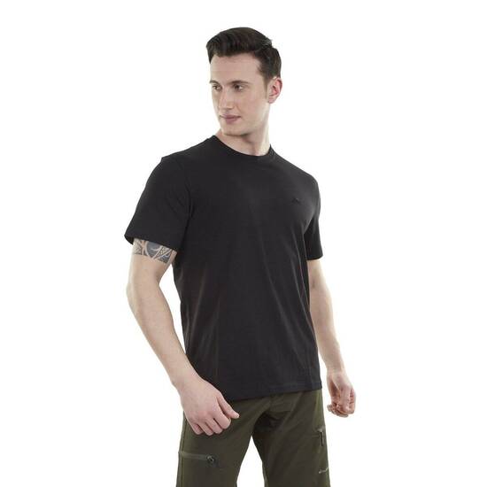 Alpinist Lucid Erkek T-shirt Siyah - Thumbnail