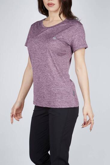 Alpinist Lumi Kadın T-Shirt Eflatun - Thumbnail