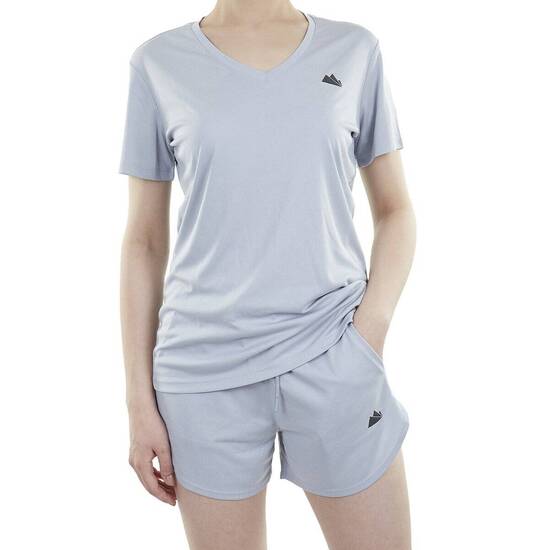 Alpinist Project Ultra Dry Kadın T-Shirt Açık Gri - Thumbnail