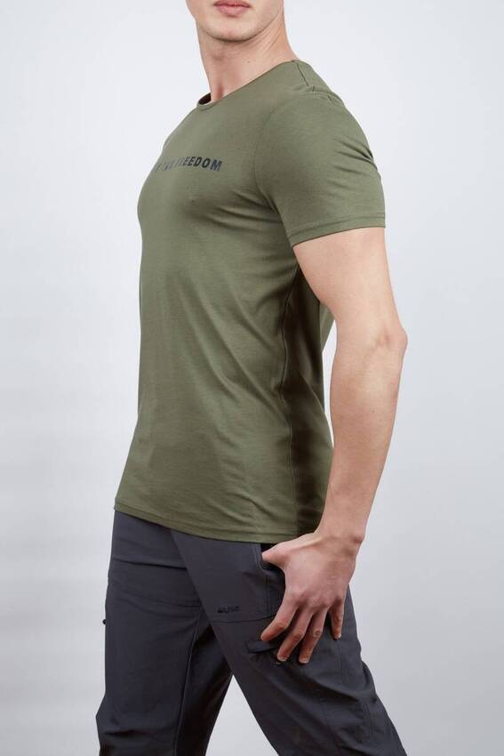 Alpinist Vassi Erkek T-Shirt Haki - 2