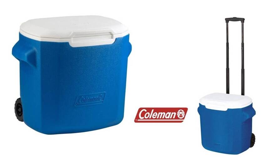 Coleman Performance 28 QT Tekerlekli Soğutucu Buzluk 26 Lt - 6