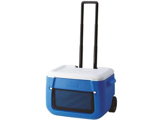 Coleman Poly-Lite Wheeled Mesh 50 QT Tekerlekli Soğutucu Buzluk 47.3 Lt - Thumbnail