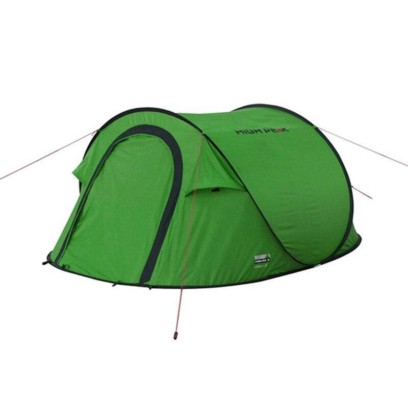 High Peak Vision 3 Kişilik Kamp Çadırı - Yeşil