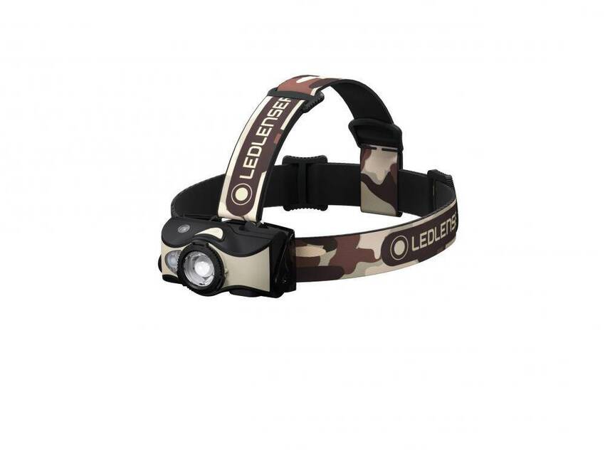Ledlenser MH8 Black / Sand