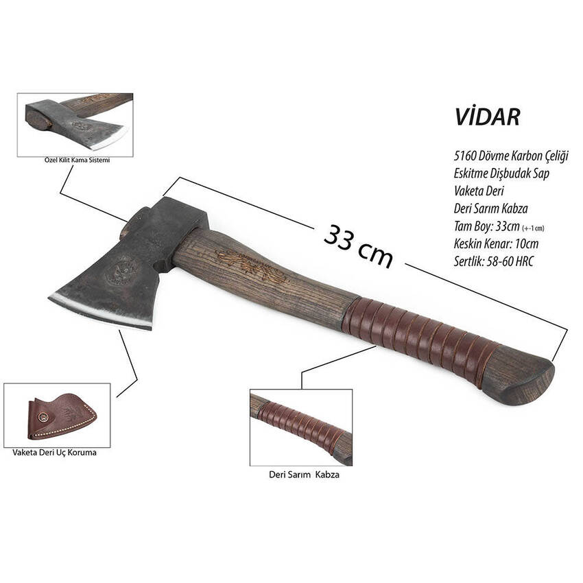 Megaton Vidar 33 cm Kamp Baltası