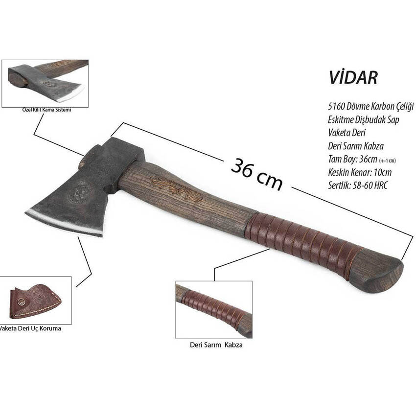 Megaton Vidar 36 cm Kamp Baltası
