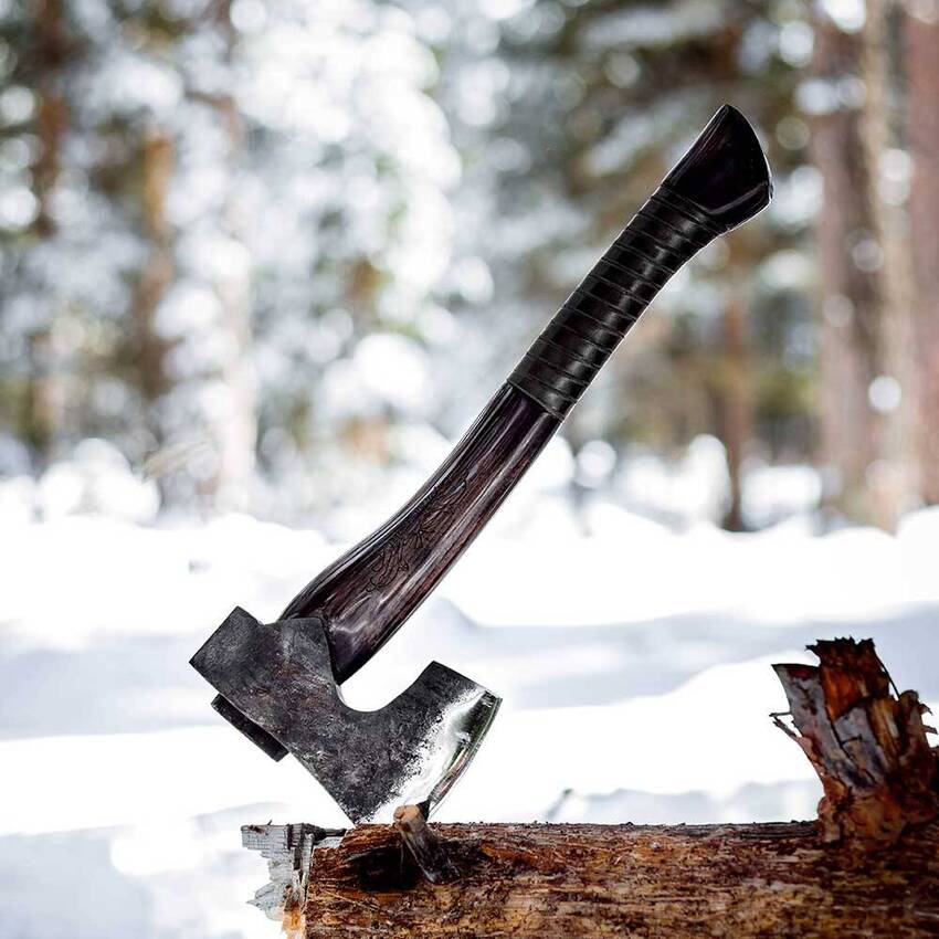 V Axe 41 cm Kamp Baltası - 5