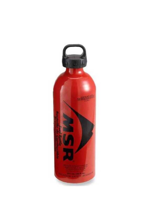 MSR 20 oz Fuel Bottle CRP Cap Yakıt Şişesi kırmızı - 1