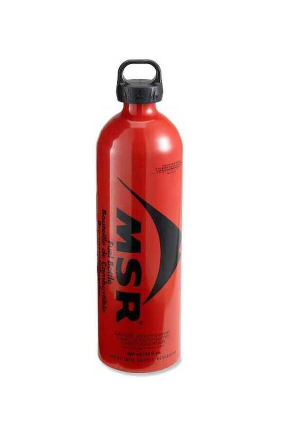 MSR 30 oz Fuel Bottle CRP Cap Yakıt Şişesi kırmızı - 1
