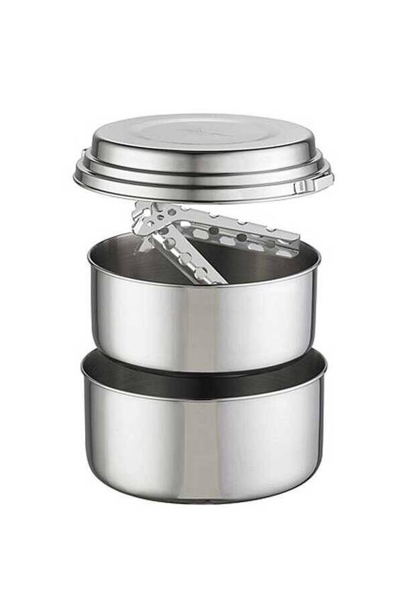 MSR Alpine 2 Pot Set Yemek Seti Gümüş - 1