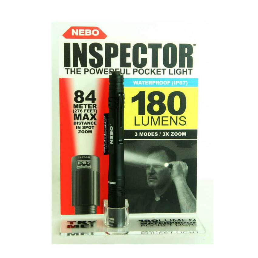 Nebo 6713 Inspector 180 Lümen LED Fener