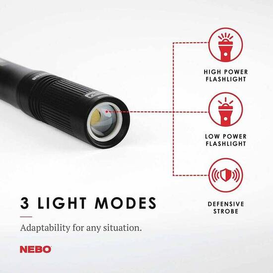 Nebo 6713 Inspector 180 Lümen LED Fener - Thumbnail