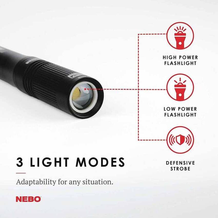 Nebo 6713 Inspector 180 Lümen LED Fener