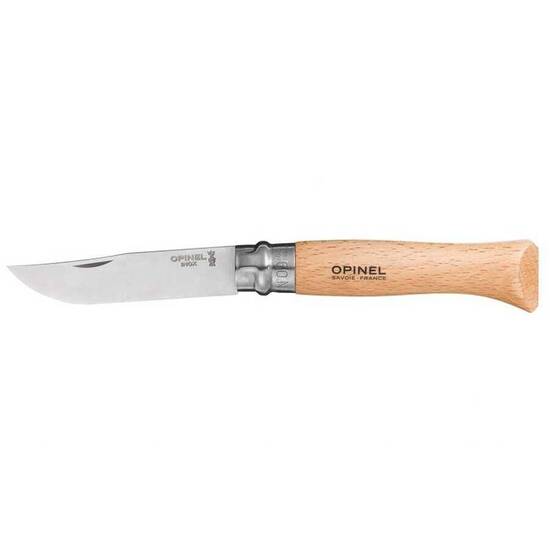 Opinel Inox 9 No Kayın Saplı Paslanmaz Çelik Çakı - Thumbnail