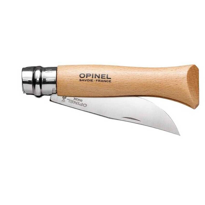 Opinel Inox 9 No Kayın Saplı Paslanmaz Çelik Çakı - 3