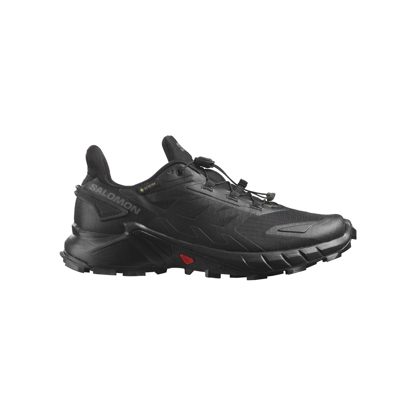 Salomon Supercross 4 Gore-Tex Kadın Patika Koşu Ayakkabısı - SİYAH