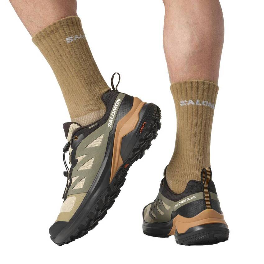 Salomon X-Adventure Gore-Tex Erkek Patika Koşu Ayakkabısı - Renkli
