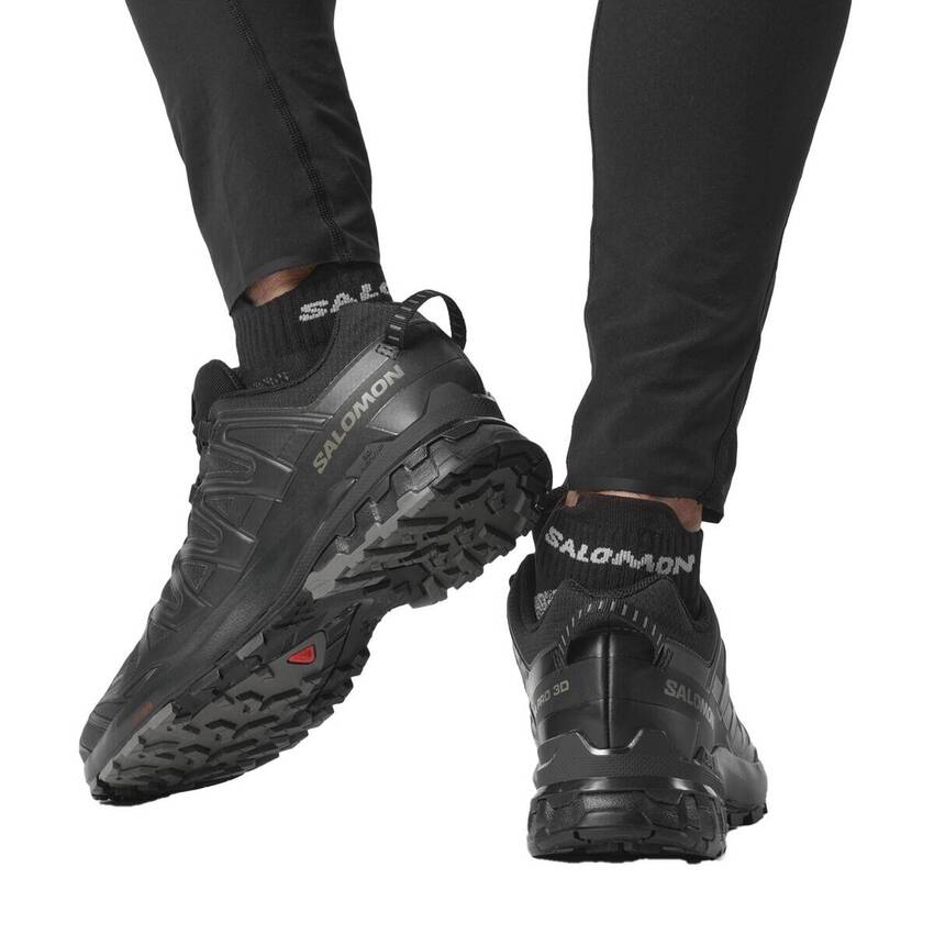 Salomon Xa Pro 3D V9 Gore-Tex Erkek Patika Koşu Ayakkabısı - Siyah - 6