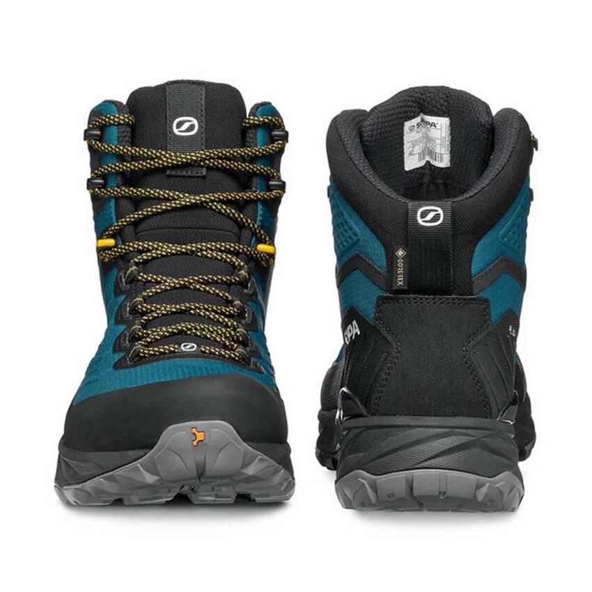 Scarpa RUSH TRK LT GTX Erkek Bot Petrol-Mustard - 4