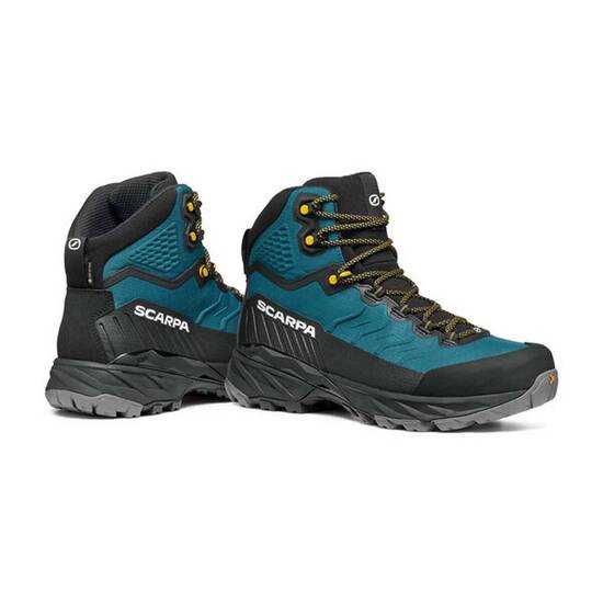 Scarpa RUSH TRK LT GTX Erkek Bot Petrol-Mustard - Thumbnail