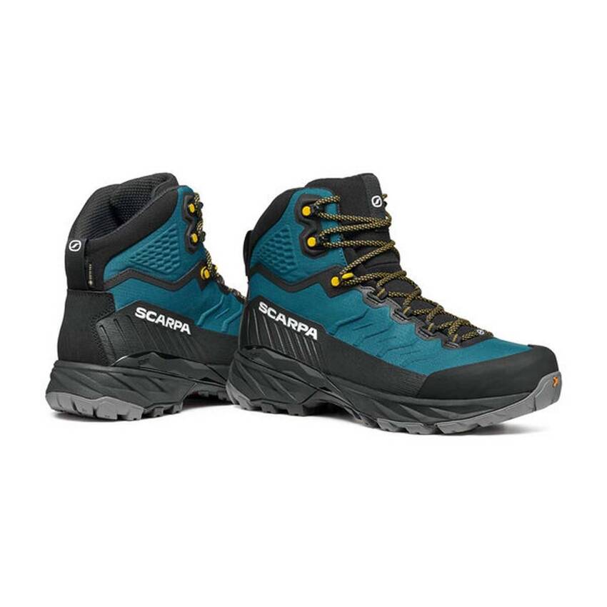 Scarpa RUSH TRK LT GTX Erkek Bot Petrol-Mustard - 7