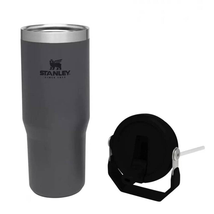 Stanley The IceFlow Flip Straw Pipetli Termos Bardak 0,89 LT-FÜME