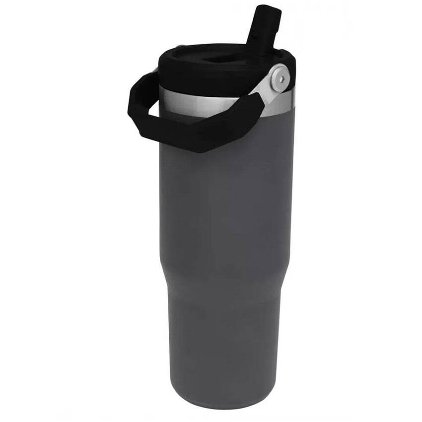 Stanley The IceFlow Flip Straw Pipetli Termos Bardak 0,89 LT-FÜME
