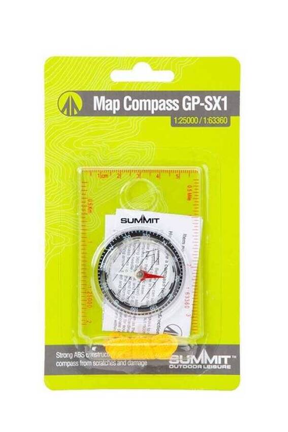 Summit Pusula Boyun Askılı Map Compass GP-SX1 Transparent - 2