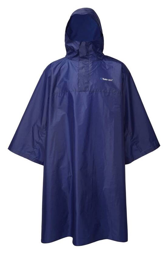 Deluxe Poncho Blue
