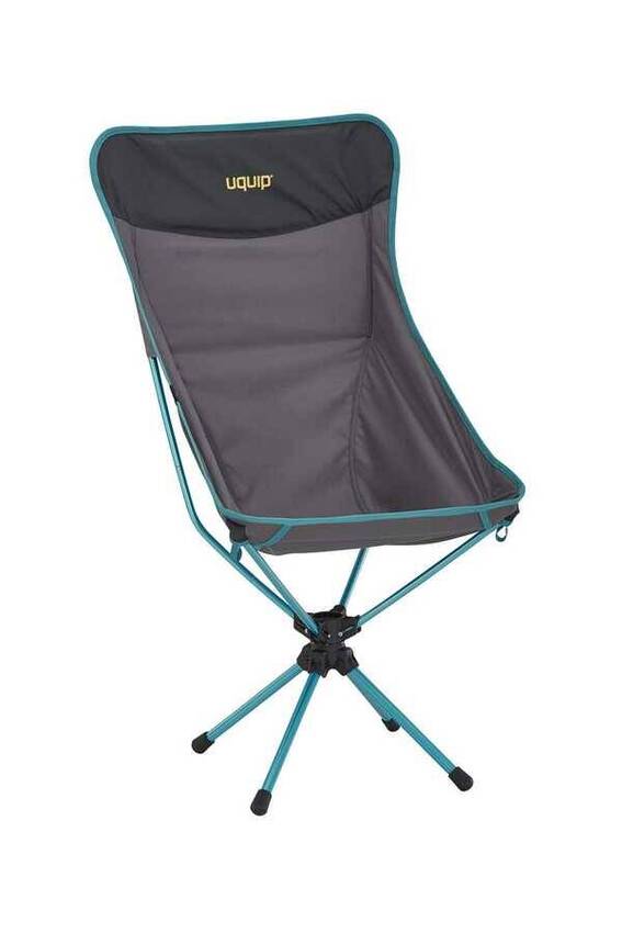 Uquip 3 Sixty Chair 360° Dönebilen Ultra Hafif Yüksek Konforlu Sandalye Antrasit - 1