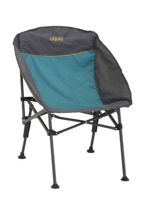 Uquip Comfy Relax Konforlu & Takviyeli Katlanır Sandalye Petrol - 1