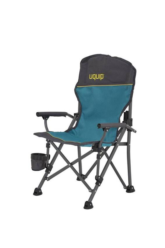 UQUIP Kirby Yüksek Konforlu & Takviyeli Katlanır Çocuk Kamp Sandalyesi Petrol - 2