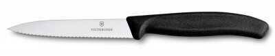 Victorinox 6.7733 SwissClassic 10cm Tırtıklı Soyma Bıçağı